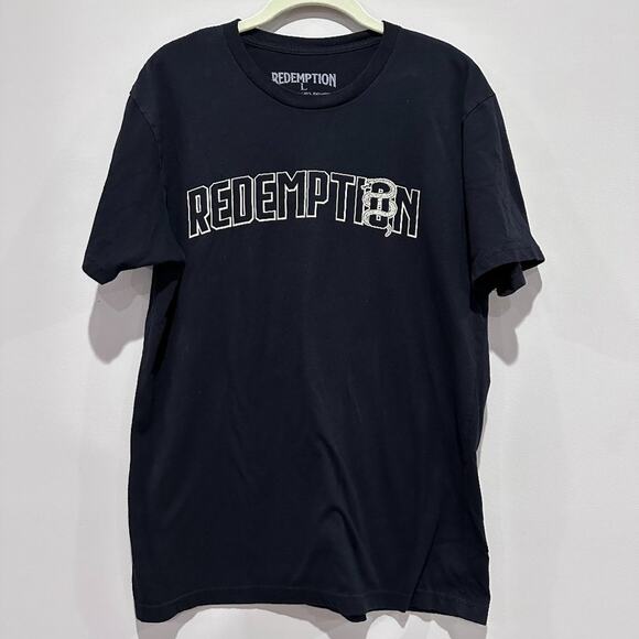 Redemption Be Someone Short Sleeve Men's T-Shirt, Black, Size Large - Picture 1 of 6